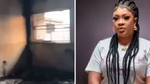 Nollywood Actress, Bidemi Kosoko Loses Property To Fire Outbreak (Video)