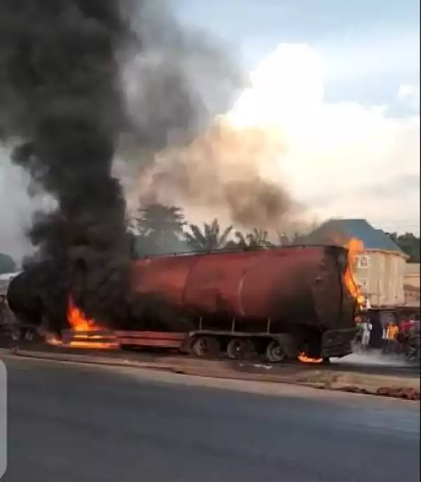 Houses, Shops, Cars Others Burnt As Tank Explosion Rocks Edo