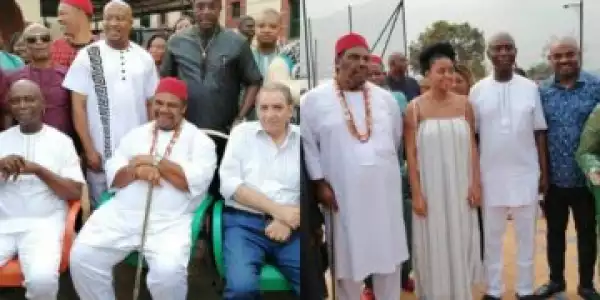 Lovely photos from the 73rd birthday of Nollywood heavyweight, Pete Edochie