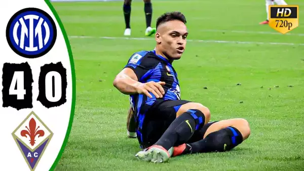 Inter Milan vs Fiorentina 4 - 0 (Serie A Goals & Highlights)