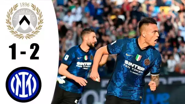 Udinese vs Inter 1 - 2 (Serie A 2022 Goals & Highlights)