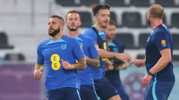 Kyle Walker returns to England training ahead of World Cup opener