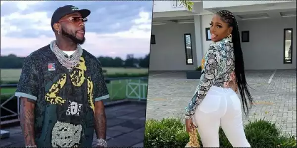 Davido Part Ways With Alleged Lover, Ama Reginald After Spotting Her With Cross