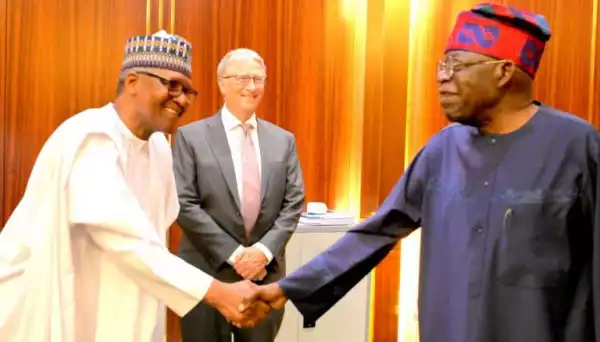 Tinubu woos foreign investors, meets Gates, Airtel founder