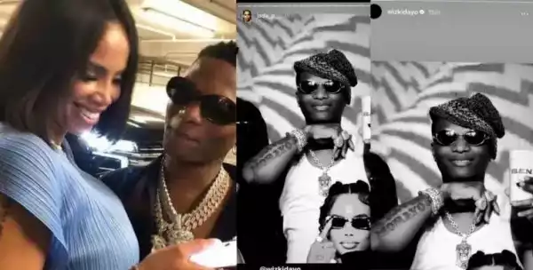 One-sided Love – Mixed Reactions As Wizkid Crops Out Jada P From Photo They Both Took