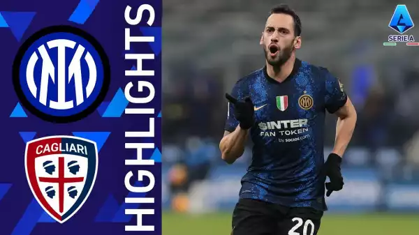 Inter vs Cagliari 4 − 0 (Serie A 2021 Goals & Highlights)