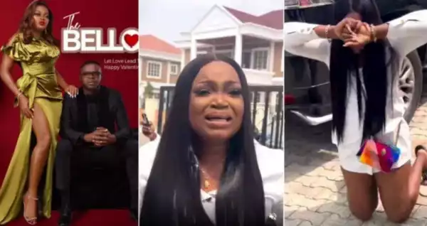 Actress Funke Akindele Gifts Staff A Car As Valentine’s Gift (Video)