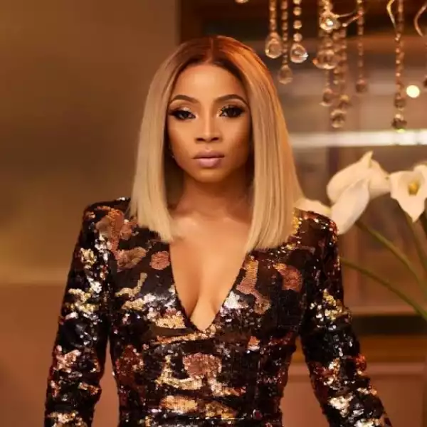 Toke Makinwa Reacts To Claims That Ronaldo’s Girlfriend Receives $100k Monthly Allowance (Video)