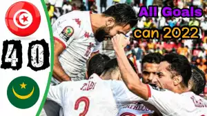 Tunisia vs Mauritania 4 − 0 (AFCON 2022 Goals & Highlights)