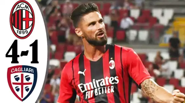 AC Milan vs Cagliari 4 - 1 (Serie A 2021 Goals & Highlights)