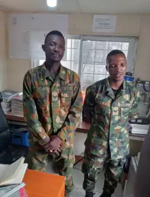 Soldiers Arrested For Allegedly Stealing Armoured Cables At Dangote Refinery In Lagos