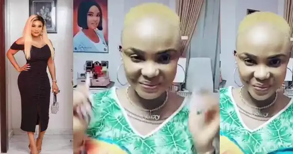 Actress, Iyabo Ojo Dazzles In New Looks As She Goes Blonde (Video)