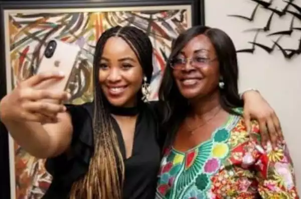 Erica Nlewedim’s Mother Reacts To Her Daughter’s Rumoured Secret Marriage To Wande Coal