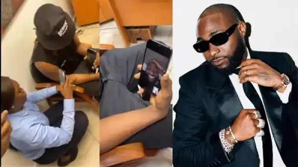 Needed That Prayer – Davido Shares Moment Hotel Staff Prayed For Him After Rewarding Her With $10,000 (Video)