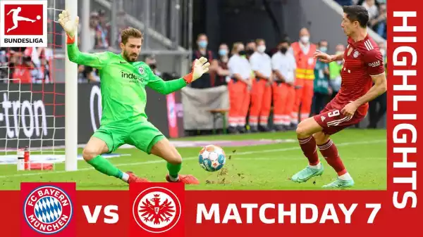 Bayern Munich vs Frankfurt 1 - 2 (Bundesliga 2021 Goals & Highlights)