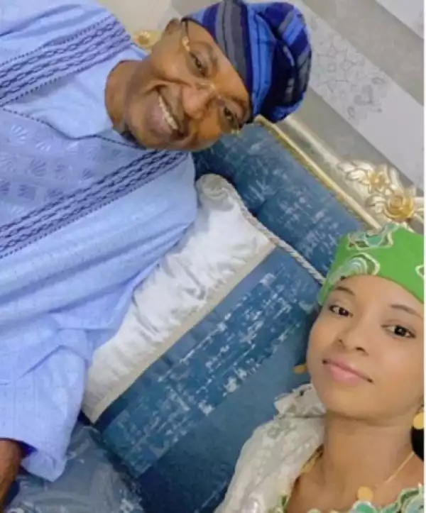 We Belong Together - Oluwo Of Iwo Shares Photo Of His New Wife, Describes Her As His 