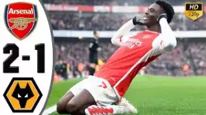 Arsenal vs Wolves 2 - 1 (Premier League Goals & Highlights)
