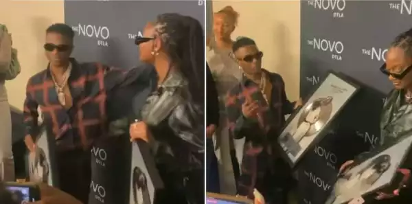 Wizkid And Tems Receive Platinum Plaque For ‘Essence’ In The US