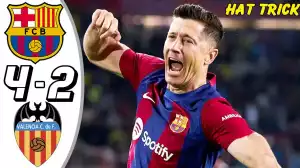 Barcelona vs Valencia 4 - 2 (Laliga 2024 Goals & Highlights)