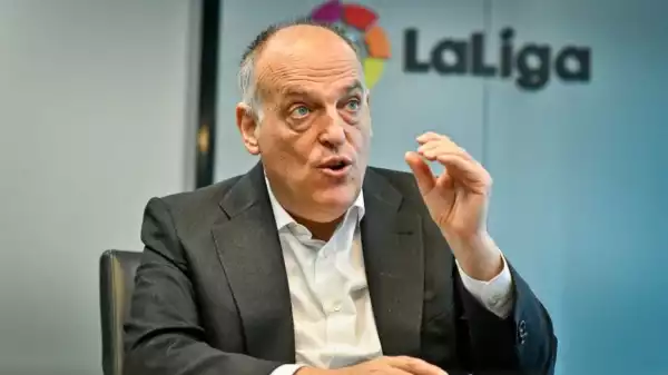 LaLiga: I didn’t want to attack Real Madrid’s Vinicius Jr – Javier Tebas apologises