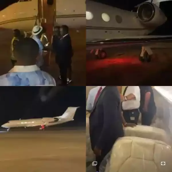 Billionaire Mogul, Prince Arthur Eze Acquires A Private Jet (Video)