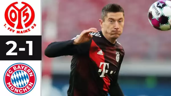 Mainz vs Bayern Munich  2 - 1 (Bundesliga Goals & Highlights 2021)