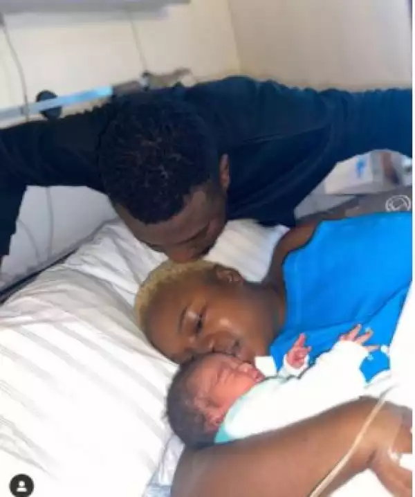 Actress Olaide Oyedeji and Husband Welcome Baby in Germany (Photo)