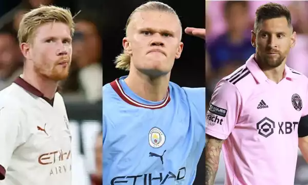 UEFA unveils Messi, Haaland, De Bruyne for Player of the Year Awards