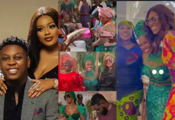 Mercy Johnson, AY, Uche Jombo and Others Attend Traditional wedding Ceremony of Chinneylove Eze And Hubby (Video)