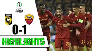 Vitesse vs Roma 0 − 1 (Europa Conference League 2022 Goals & Highlights)
