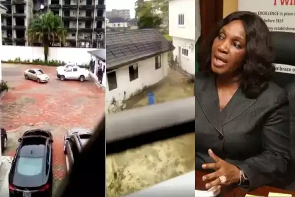 Video Of Nigerian Police Allegedly Breaking Into Joy Nunieh’s Residence Surfaces