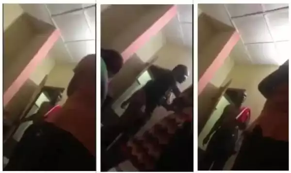 Moment Children Defended Their Mother As Their Church Deacon Father Was Beating Her At Home (Video)