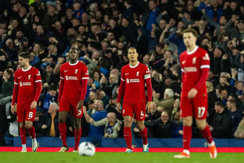 EPL: Liverpool’s title ambition takes hit with 2-0 defeat to Everton