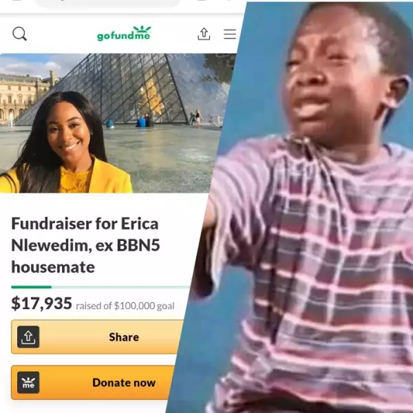 Imagine Seeing The Name Of The Person Owing You Among Those Donating Money To Erica, WHAT WILL YOU DO?
