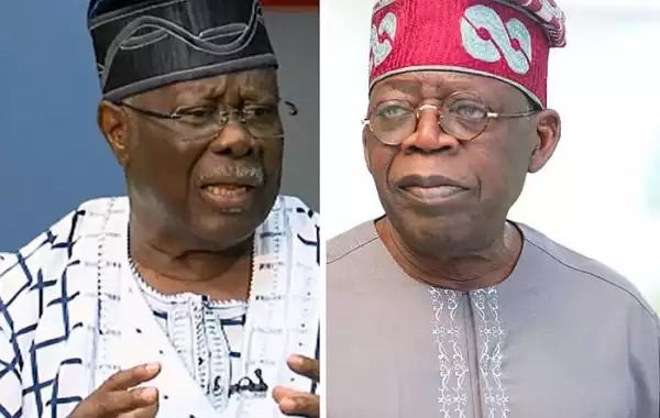 2023: Tinubu Has No Certificates, He Steals Huge Amounts of Lagos Money Monthly – Bode George