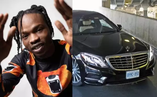 Checkout The New Mad Mercedez Benz Whip Naira Marley Just Bought (Photos)