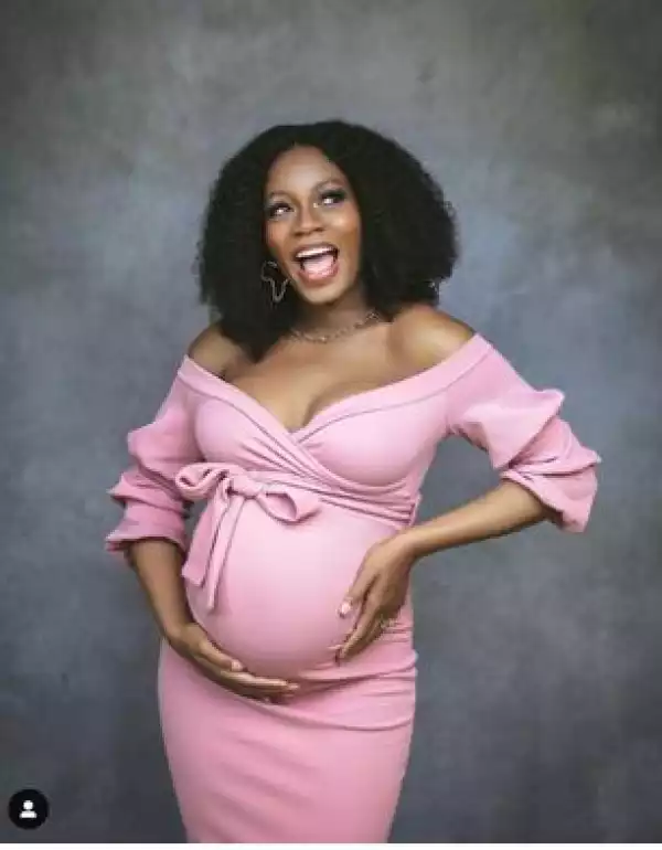 Reality Star, Khafi Pens Note To Her Unborn Child As She Showcases Her Bump