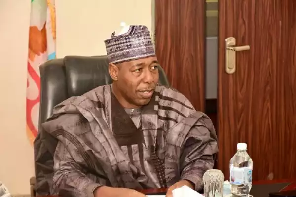 Zulum: Boko Haram Destroyed Over 90 Per Cent Of Houses In Borno