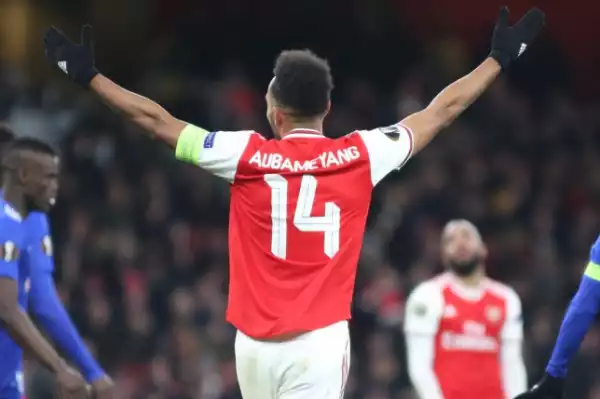 Arsenal Star Striker Aubameyang Leaves Twitter (See Why)