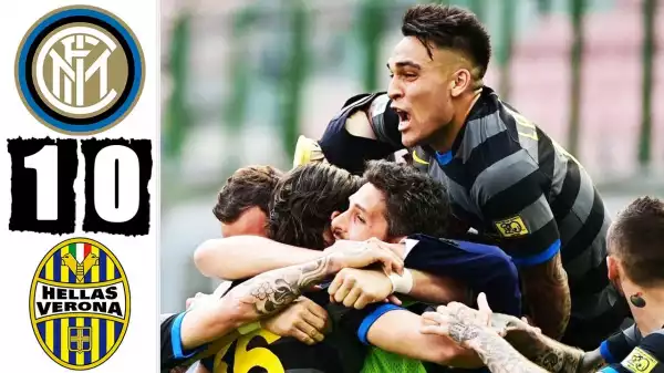 Inter vs Hellas Verona 1 - 0 (Serie A Goals & Highlights 2021)
