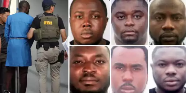 Faces of 6 Nigerians Sanctioned By U.S For $6m Fraud Now Declared Wanted By FBI