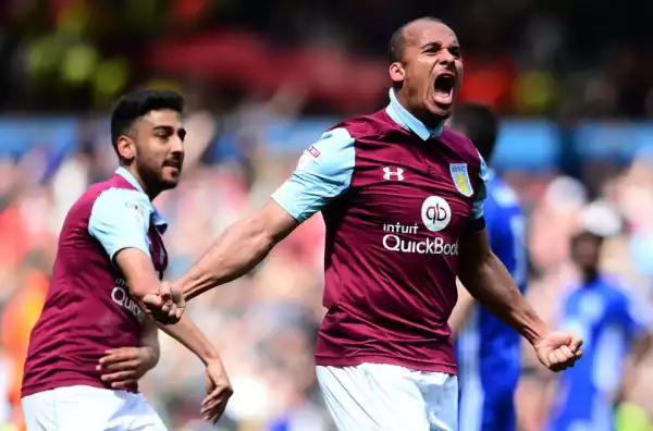 Gabriel Agbonlahor aiming to raise £10,000 for the NHS by raffling ‘special’ Aston Villa shirt worn in Second City derby