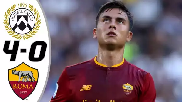 Udinese vs Roma 4 - 0 (Serie A 2022 Goals & Highlights)