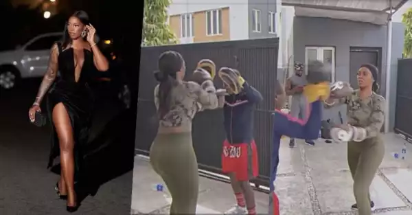 Na Davido Dey Motivate Everybody Now – Fans React As Tiwa Savage Begins Fitness Regimen (Video)