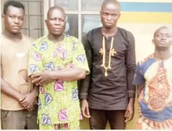 Four Arrested For Allegedly Beating Policeman To Death In Ogun (Photo)