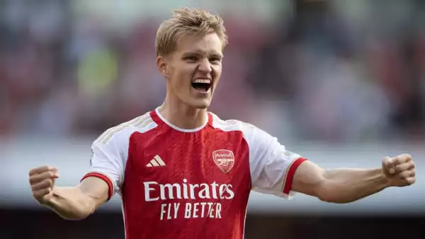 Martin Odegaard gives coy update on Arsenal contract talks