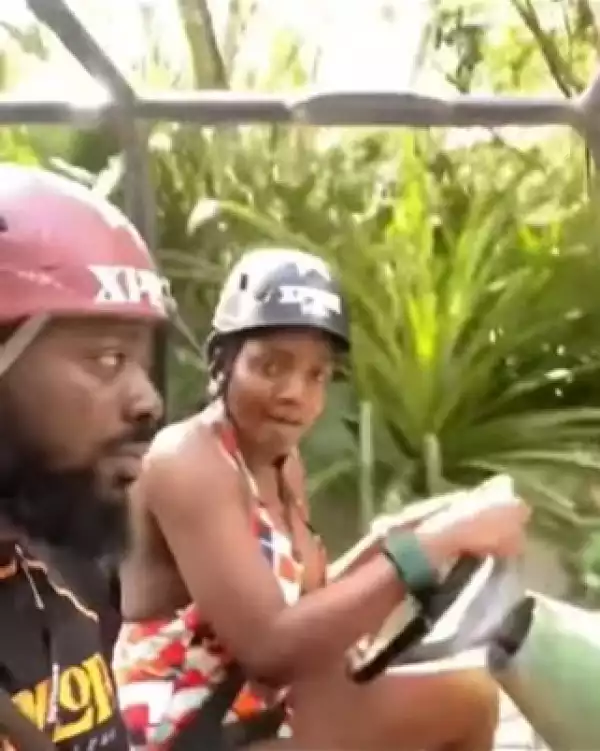 Simi Takes Adekunle Gold On A Ride During Romantic Date (Video)