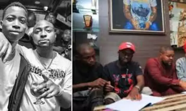 Davido Cancels Lil Frosh Deal, Sacks Him From DMW (See Why)