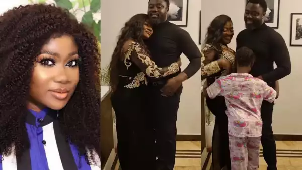Leave My Husband Alone Purity – Mercy Johnson Warns Daughter Over Closeness With Her Husband (Video)