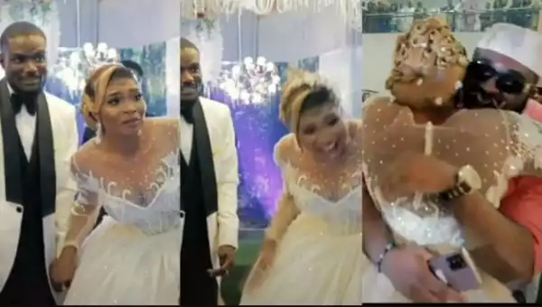 Heartwarming Moment Bride’s Brother Who’s Been Overseas For 6 Years Unexpectedly Appears At Her Wedding (Video)